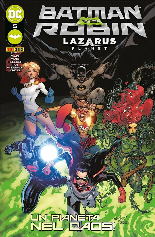 BATMAN VS ROBIN - LAZARUS PLANET 5