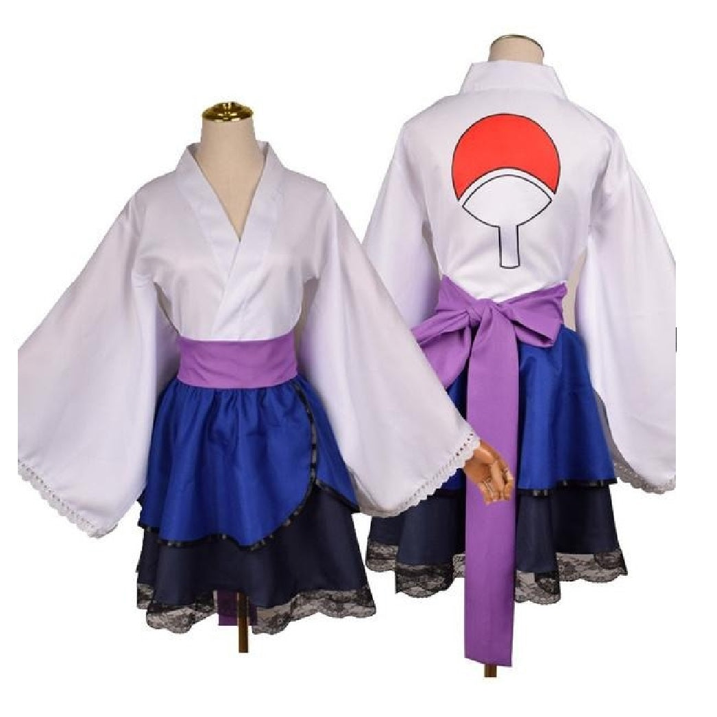 Costume Carnevale Cosplay Donna Kimono Naruto Akatsuki / Uchiha