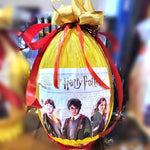 Uovo Di Pasqua in Cioccolato Con Sorpresa a tema Harry Potter + DIPLOMA DI MAGO di Hogwarts