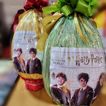 Uovo Di Pasqua in Cioccolato Con Sorpresa a tema Harry Potter + DIPLOMA DI MAGO di Hogwarts