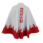 Costume Carnevale Mantello Cosplay Unisex Naruto Uzumaki Hokage